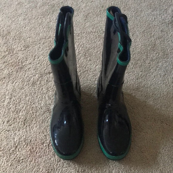 Northwest Territory girl size 3 navy rain boots - Picture 3 of 6